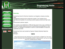 Tablet Screenshot of engineering-home.com